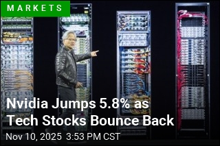 Nvidia Jumps 5.8% as Tech Stocks Bounce Back