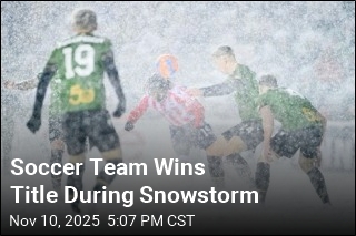 Soccer Team Wins Title During Snowstorm