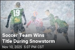 Soccer Team Wins Title During Snowstorm