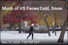 Much of US Faces Cold, Snow