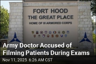 Army Doctor Accused of Filming Patients During Exams