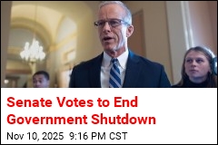 Senate Approves Bill to End Shutdown