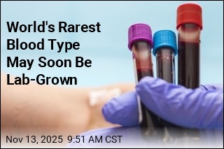 World&#39;s Rarest Blood Type May Soon Be Lab-Grown