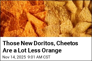 Some Doritos, Cheetos Won&#39;t Be Quite So Orange Anymore
