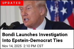 Trump: I&#39;m Ordering Epstein Investigations Into Democrats