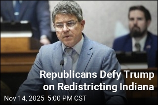 Republicans Defy Trump on Redistricting Indiana