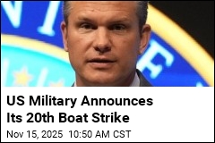 US Military Announces Its 20th Boat Strike