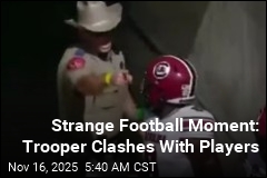 Trooper Has Altercation With Players&mdash;During Game