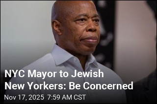 NYC Mayor to Jewish New Yorkers: Be Concerned