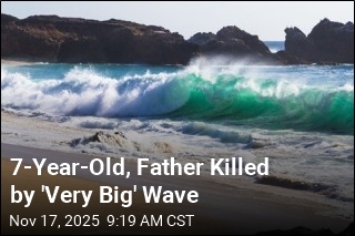 &#39;Very Big&#39; Wave Claims Lives of 7-Year-Old, Would-Be Hero Dad