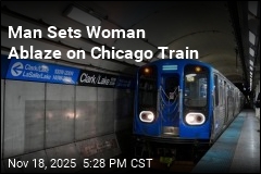 Man Sets Woman Ablaze on Chicago Train