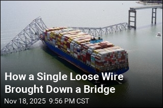 Loose Wire Blamed for Baltimore Bridge Collapse