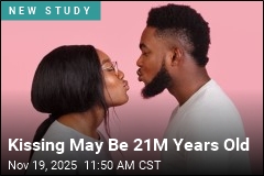 Kissing May Be 21M Years Old