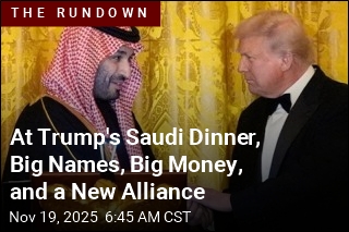 At WH Dinner Hosting MBS, Trump Reveals a &#39;Little Secret&#39;