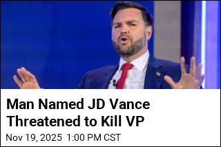 Man Named JD Vance Jailed for Threats Against VP