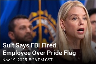 FBI Employee Says He Was Fired for Displaying Pride Flag