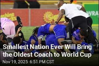 Smallest Nation Ever Will Bring the Oldest Coach to World Cup