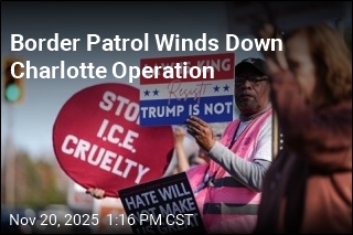 Border Patrol Winds Down Charlotte Operation