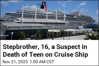 Stepbrother a Suspect in Death of Teen on Carnival Cruise