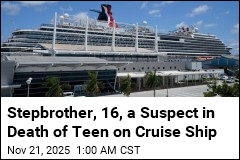 Stepbrother a Suspect in Death of Teen on Carnival Cruise
