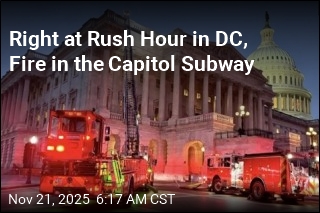 Fire Disrupts Capitol Subway, Sends 2 Cops to Hospital