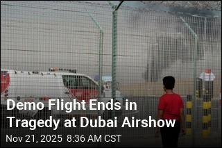 Pilot Dies at Dubai Airshow in Fighter Jet Crash