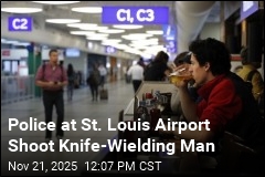 Police at St. Louis Airport Shoot Knife-Wielding Man