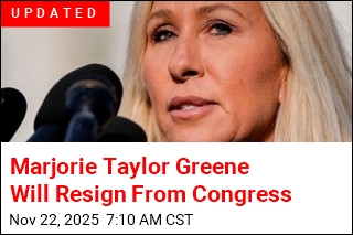 Marjorie Taylor Greene Will Resign From Congress