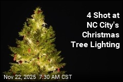 During City&#39;s Christmas Tree Lighting, Gunfire