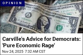 Carville&#39;s Advice for Democrats: &#39;Pure Economic Rage&#39;