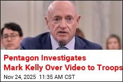 Pentagon Investigates Mark Kelly Over Troops&#39; Video