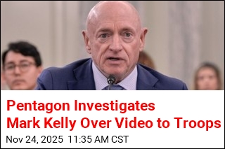 Pentagon Investigates Mark Kelly Over Troops' Video