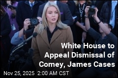 White House to Challenge Dismissal of Comey, James Cases