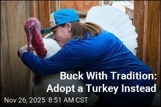 Buck With Tradition: Adopt a Turkey Instead