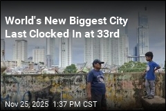 World&#39;s New Biggest City Last Ranked 33rd