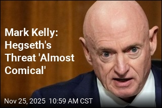 Mark Kelly: Pentagon Threat &#39;Almost Comical&#39;