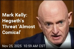 Mark Kelly: Pentagon Threat &#39;Almost Comical&#39;