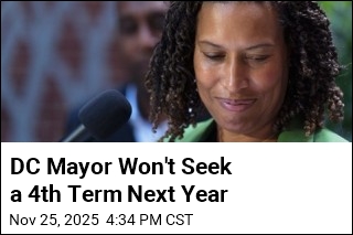 DC Mayor Won&#39;t Seek a 4th Term Next Year
