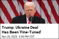 Trump Says Talks on Ukraine Deal Near Finish Line