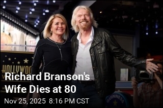Richard Branson&#39;s Wife Dies at 80