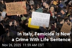 Italy Approves Landmark Law Against Femicide