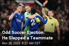 Rare Soccer Foul: He Slapped One of His Teammates
