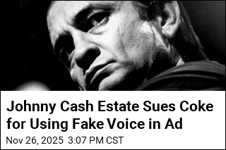 Johnny Cash Estate Sues Coke for Using Fake Voice in Ad