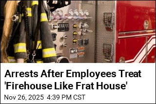 Arrests After Employees Treat &#39;Firehouse Like Frat House&#39;