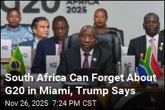 Trump Says South Africa Isn&#39;t Invited to Next G20