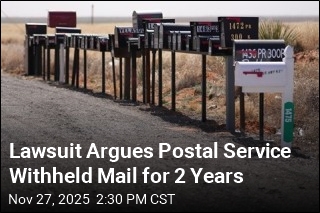 Suit Tests Law Shielding Postal Service Over Withheld Mail