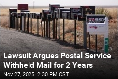 Suit Tests Law Shielding Postal Service Over Withheld Mail