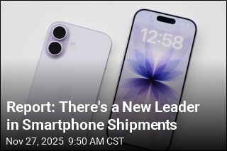 Report: There&#39;s a New Leader in Smartphone Shipments