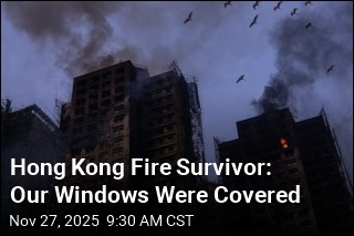 Hong Kong Fire Survivor Escaped After Chance Look