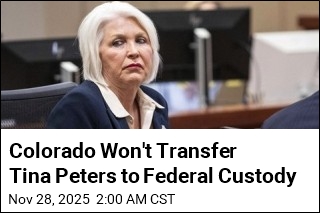 Colorado Won&#39;t Transfer Tina Peters to Federal Custody